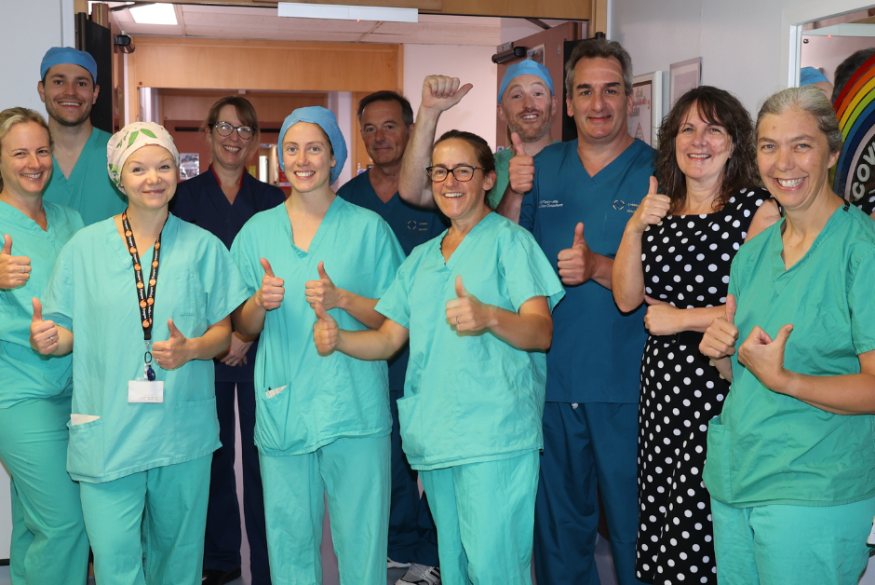 Anaesthetic and IC Department is ranked top in Wales