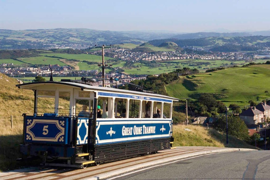 All aboard the Orme Tramway Community Weekend
