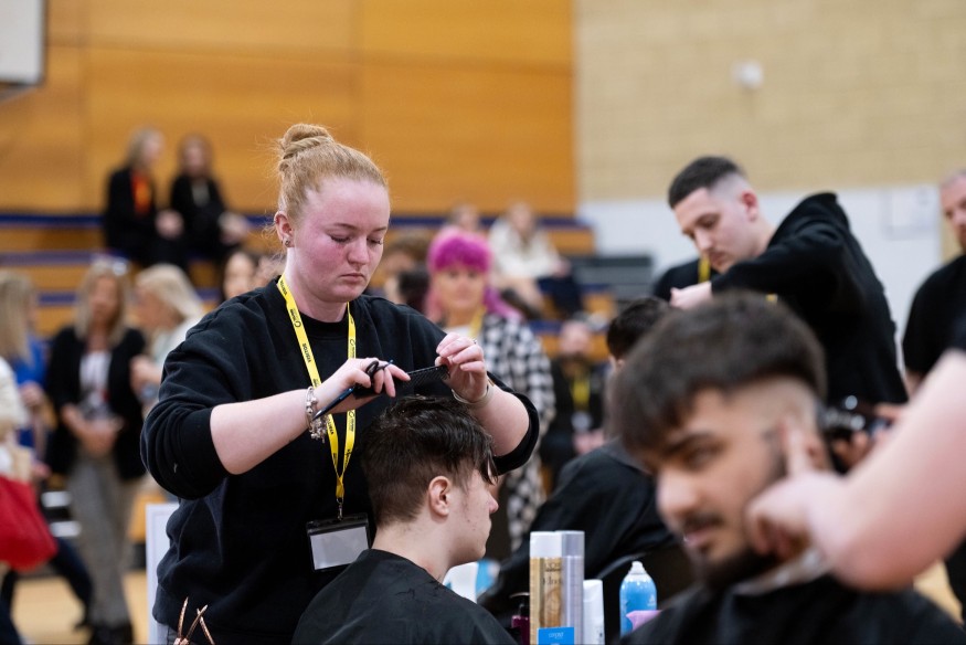 Students reach UK final of prestigious hair competition