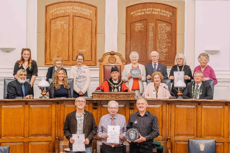 Colwyn Bay Town Council says thanks to local volunteers