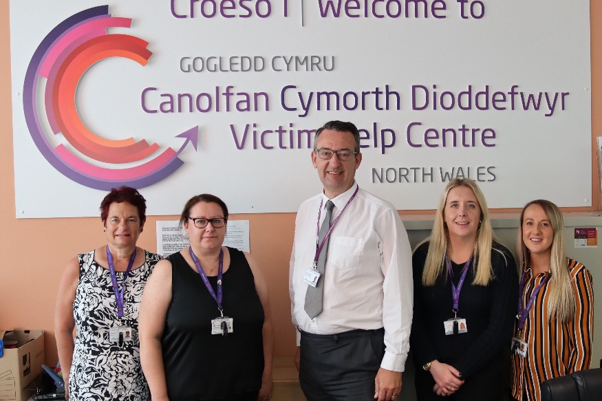 Support on offer to victims of crime in North Wales
