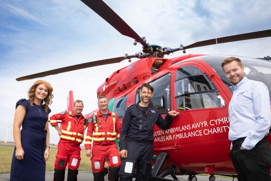 Air Ambulance says £10,000 gift can help save five lives