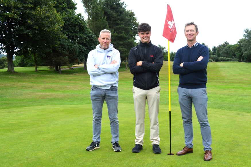 Golfer is fairway to achieving dream thanks to backing