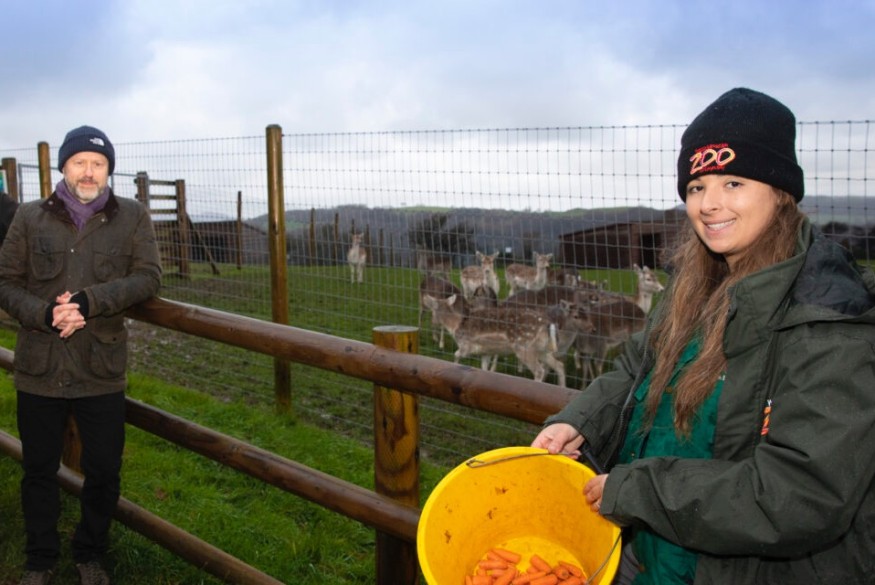 Why feeding sprouts to zoo animals helps save the planet