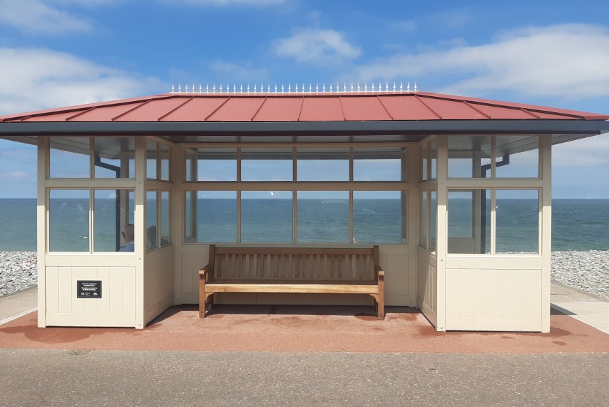 Funding for five new shelters on Llandudno promenade