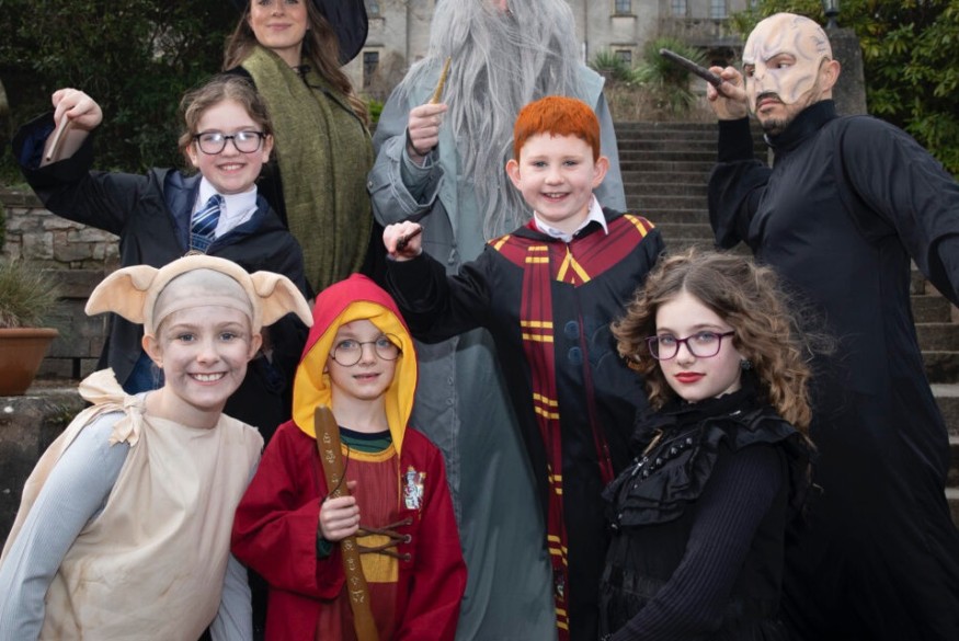 Wands and wizardry as school goes Harry Potter crazy