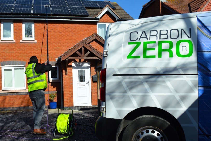 Award-winning energy firm diversifies with solar cleaning business