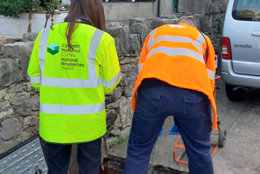 Work to rectify misconnected wastewater pipes in Llandudno