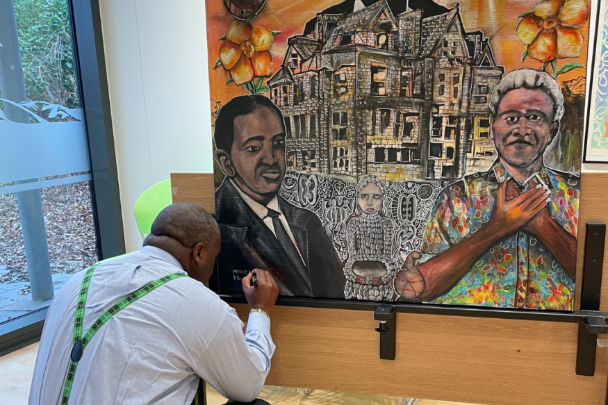 Beyond Colwyn Bay’s African Institute at town's library