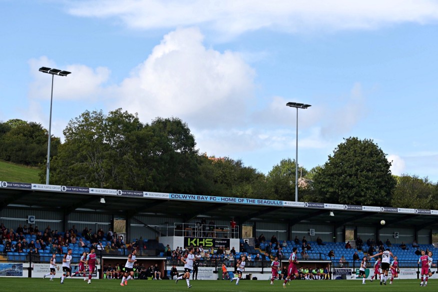 Colwyn Bay scores big with Blue Turtle Stadium upgrade