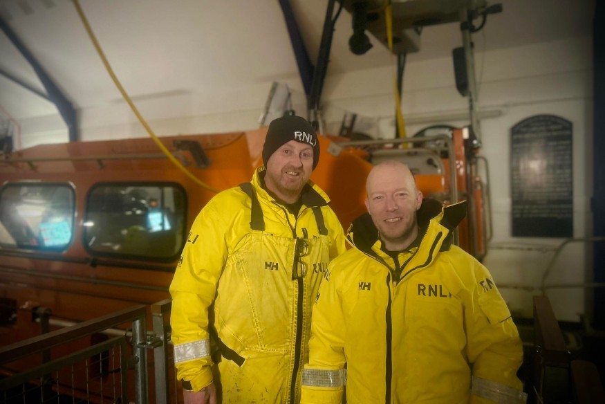 Llandudno RNLI crew celebrate all-weather lifeboat success